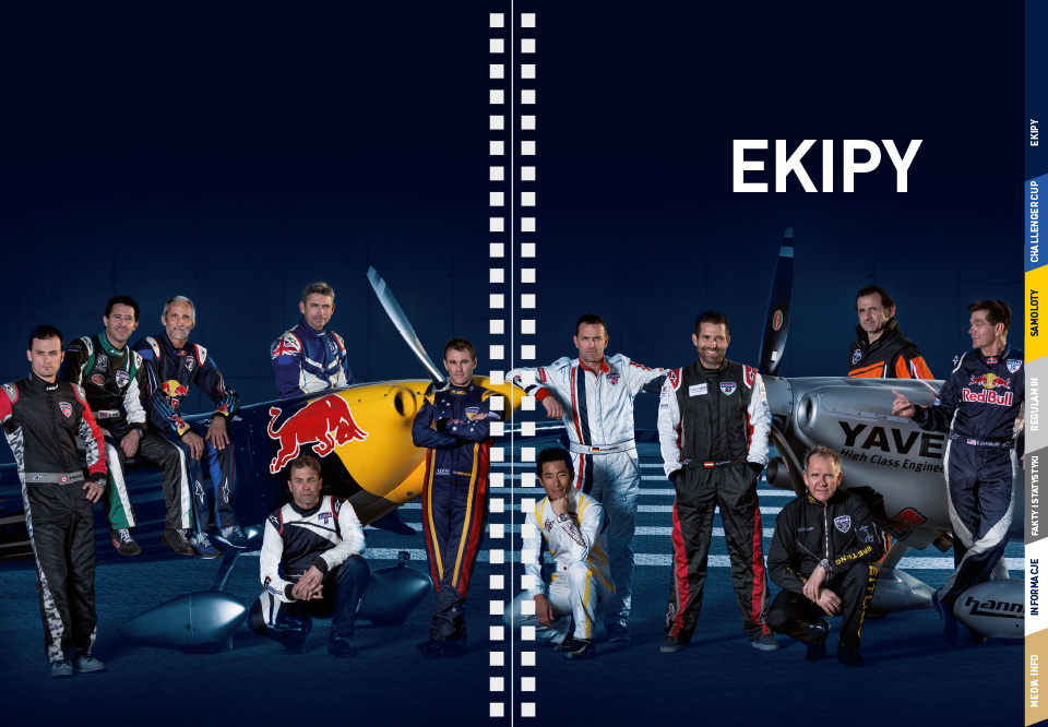 Red Bull race - rozkładówka Welcome pack